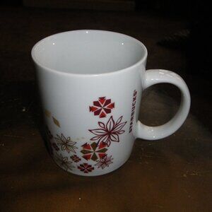 Starbucks Geometric Flower Star Pattern 12 oz. Coffee Mug